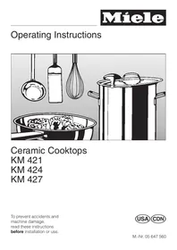 MIELE KM 421 - Hob