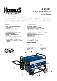 SE 2600 F Herkules