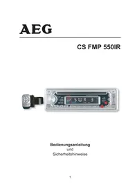 AEG CS FMP 550 IR - Autoradio