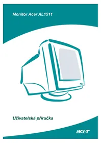 Návod ACER AL1511 Obrazovka