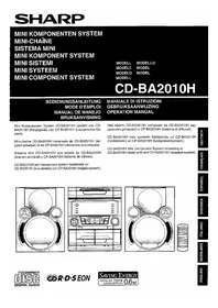 SHARP CD-BA2010 - Hi-Fi System