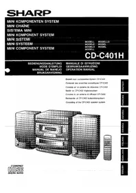 SHARP CD-C401H - Hi-Fi System