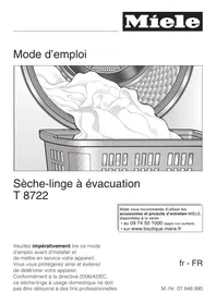 MIELE T8722 - Sèche-linge