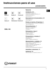 INDESIT WIDL 126 - Lavatrice