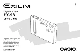 CASIO EX-S3 - Appareil photo numérique