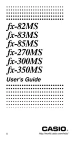 FX-85MS CASIO