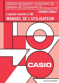CASIO GRAPH 95 SD - Calculatrice graphique