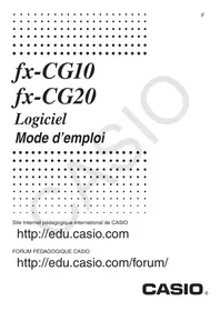 CASIO GRAPH COLOR FX-CG20 - Calculatrice graphique