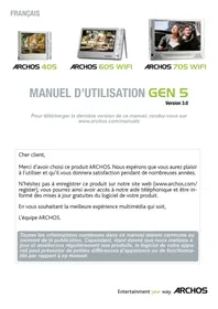 ARCHOS 405 - Lecteur multimédia