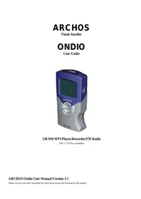 ARCHOS ONDIO - Mp3 player
