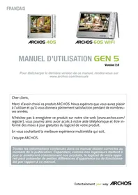 ARCHOS 605 - Lecteur multimédia