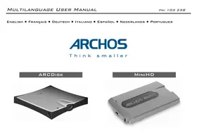 ARCHOS ARCDISK - Disco rígido externo