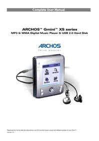 ARCHOS GMINI XS 200 - Lecteur multimédia portable