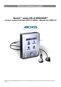 ARCHOS GMINI XS200 - Lecteur multimédia portable