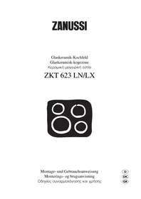 ZANUSSI ZKT 623 LX - Komfur