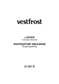 VESTFROST CI 397 R - Køleskab