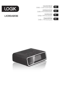 Logik L1CRDAB13E - Vekkerklokke