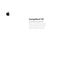 GarageBand 09 APPLE