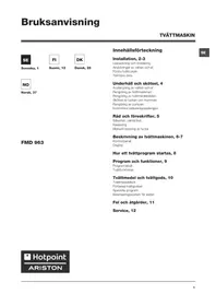 Hotpoint Ariston FMD 963D SK.C - Pyykinpesukone
