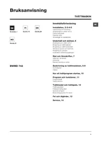 Hotpoint Ariston BMWD 742 (EU) - Pyykinpesukone