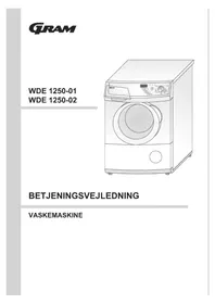 GRAM WDE 1250-01 - Vaskemaskine