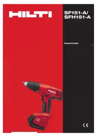 HILTI SF151-A - Boremaskine/Skruemaskine