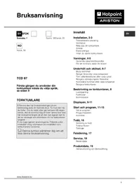 Hotpoint Ariston TCD 87 B 6K (EU) - Pyykinpesukone