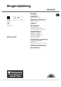 Hotpoint Ariston BDR 190 AAI/HA - Jääkaappi