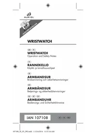 Bruksanvisning AURIOL IAN 107108 Armbandsur