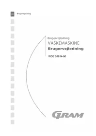 GRAM WDE 51814-90 - Vaskemaskine