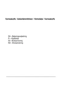 GRAM IVS 9600-90 X - Varmeapparat