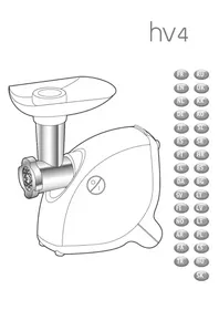 Návod MOULINEX ME41013E Mlynček na mäso
