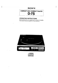 SONY Discman D-7S - CD-afspiller