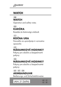 Navodila AURIOL IAN 313696 Univerzalni daljinec