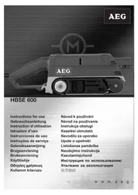 AEG HBSE 600 - Elektrisk mixer