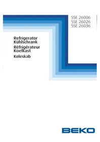 BEKO SSE26036 - Køleskab