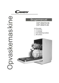 CANDY CDP 2D947W-86 - Opvaskemaskine