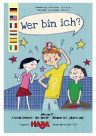 Wer bin ich? HABA