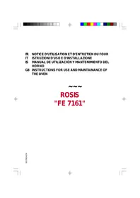 ROSIERES FE 7161 - Forno