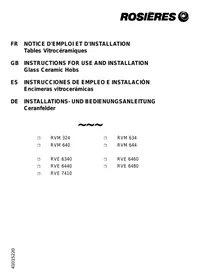 RVM 634 RVM 644 ROSIERES