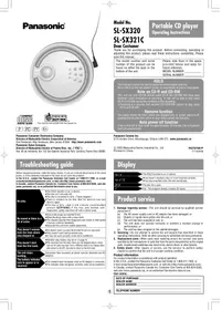 PANASONIC SL-SX321C - CD Player