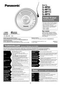 PANASONIC SL-MP71 - CD Player