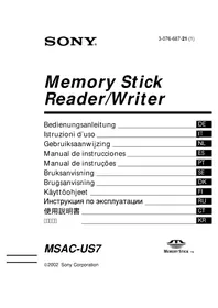 SONY MSAC-US70 - Scheda di memoria