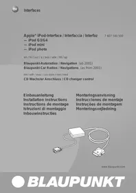 BLAUPUNKT APPLE IPOD INTERFACE - Interface audio
