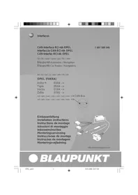 BLAUPUNKT CAN KFZ INTERFACE RCI4A-CAN OPEL HS - Interface audio