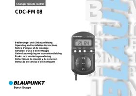 BLAUPUNKT CDC-FM08 - Afstandsbediening