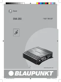 BLAUPUNKT EMA 260 - Amplificador de áudio