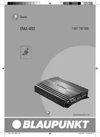 BLAUPUNKT EMA 460 - Amplificador de áudio