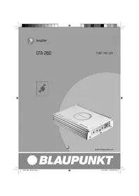 BLAUPUNKT GTA 260 - Amplificador de carro