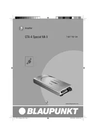 BLAUPUNKT GTA 4 SPECIAL MKII - Wzmacniacz audio